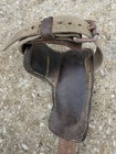 Vintage Lineman s Gaffs Tree Pole Climbing Spikes Leather Sheath
