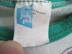Vintage Judy Philippine Space Bear Shirt Tee Shorts 0-6 Mos Newborn Green White