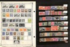 Tunisia Stamp Collection On 10 Regent Pages  1888-1963 French  bl 