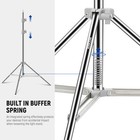 Neewer Upgraded 75  foldable Light Tripod Stand Stainless Steel Spring Loaded