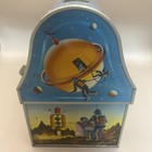 Vintage 1960s Thermos Brand Astronaut Metal Dome Lunchbox   Thermos
