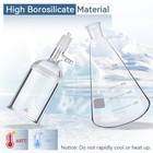 180w 50l min Lab Vacuum Pump 1000ml Lab Vacuum Filtration 250ml Filtering Funnel