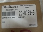 Manitowoc Ice Maker Oem Genuine Pump 20-0739-9