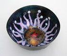 Vintage Mcm 5 1 4  Enamel On Copper Bowl - Signed And Dated 83 - Gorgeous