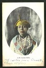 Saint St  Lucia Belle Woman Beauty Costume Westall Stamp 1909