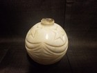 Original Vintage Milk Glass Lightning Rod Ball Moon And Stars