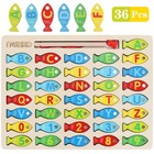 Magnetic Wooden Fishing Game Toy   Educational Toys For 3 4 5 Years Old Kids