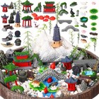 58 Pcs Miniature Fairy Figurines Mini Garden Accessories Outdoor  Include Model