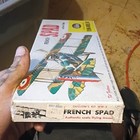 Original Guillow s French Spad Ww-3 Scale Flying Model Kit Vintage Multicolor