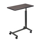 Over The Bed Side Table Wheels Hospital Overbed Rolling Tray Adjustable Bedside