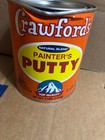 Crawfords 31604 Natural Blend Painters Putty Quart Dented Can Lot Of 4x