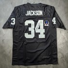 Bo Jackson Signed Jersey Oakland Raiders  34 Autographed Beckett Coa
