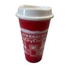 Starbucks 2025 Limited Edition Red Cup 16 Oz Reusable Holiday Cup  brand New 