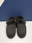 Skechers Bobs Keepsakes Ice Angel Slipper Womens Size 9 Black Synthetic Faux Fur