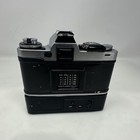 Minolta Xd11 35mm Slr Film Camera Body With Auto Winder D  Black silver