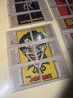 1966 Topps Usa Batman Red Bat Complete 44 Card Set  Robin Puzzle Back Card Vtg