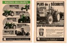 1973 Ad  6 Pages Oliver White  Tractor1270 1370 1955 1855 2255 4-150 In French