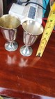Set Of 2 Silver Plated Cups