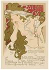 Mucha  Alphonse    salon De Cert   Original Lithograph 