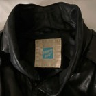 Tannery West Leather Jacket For Men Size M Men   s Black Bomber Jacket 