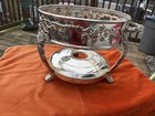 Vintage Godinger Silver-plated Food Warmer With Bowl  Excellent Condition Nice