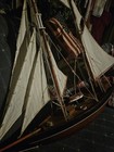 Antique Model Sailboat