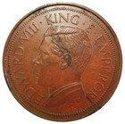 1936 Great Britain King Edward Viii Falkland Islands Fantasy Crown Bronze Medal