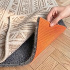 5x7 Ft Non-slip Rug Pad  Felt With Natural Rubber Backing For Area Rugs