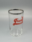 Grand Prize Beer Shell Glass   Vtg Tavern Advertising   Man Cave Barware Gift
