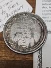 A6- American Institute 1846 Silver Award Medal Engraved To Anthony Vittaly Token
