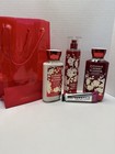 Bath   Body Works Japanese Cherry Blossom  You Choose Scent Gift Bag Set 5 Pcs