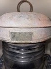 Vintage Clear Maritime Electrical Boat Or Ship Light - Heavy Nautical Lantern