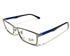 Brand New Ray Ban Rb 6248 2736 Gunmetal Blue Eyeglasses Rx Rb6248 52-17-145 Mm