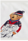 Polo Ralph Lauren Mens White Team Usa Polo Bear Olympic T Tee Shirt Sweater Nwt