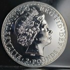 2008 British 2 Pound Silver Britannia 1oz Asw