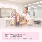 Blonde 80  Real Hair Mannequin Head 26-28  Cosmetology Training With Clamp