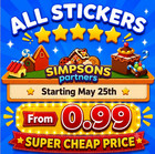  all Stickers Avaiable    for Monopoly Go  Mogo Stickers 1-6       Cheapest     24 7