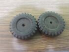 Vintage Tonka Ford Truck Set Of 2 Solid Rubber Tires For Parts