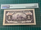 Rare 1914 China Bank Of Communications 1 Yuan Banknote  tientsin  Pmg 53 Au