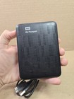 Wd My Passport 1tb Portable External Hard Drive Wdbbep0010bbk-03 Usb 3 0 Tested