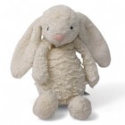 Jellycat Bashful Cream Bunny 8  Plush Stuffed Animal White Rabbit Soft Toy