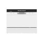 Hamilton Beach Portable Countertop Dishwasher With 6l Water Tank  White