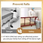 Bed Rails For Elderly Adults Safety Side Guard Assist Rail Foldable Bed Railing