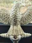 Roman Aquila Eagle Standard Full Bronze Medieval Roman Eagle Sculpture