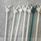 10 Vintage Playboy Club Swizzle Sticks     Bunny Logo Cocktail Drink Stirrers