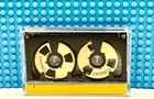 New Blank Black Rim Metal Gold  48 Min Reel To Reel Type I  Cassette Tape  1 