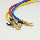 Yellow Jacket 29985 1 4  Plus Ii 60  Charging Hoses With Ball Valve Ryb Pack