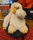 Gonga Vintage 1980   s Russ Baby Thumb Sucking Gorilla Plush Tan Monkey  Ape