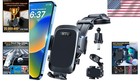 Adjustable Phone Cradle For Cars  Strong Suction For Safe Driving Experience
