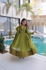 Indian Pakistani Designer Anarkali Suit Bollywood Wedding Wear Salwar Kameez
